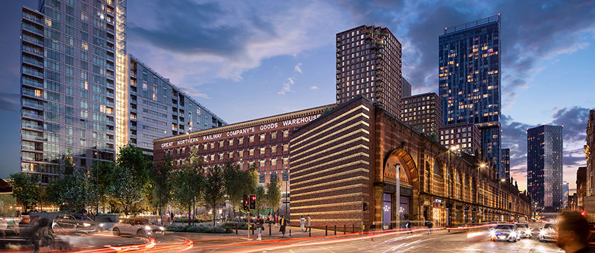 Manchester council to approve plans for redevelopment of Great Northern Warehouse