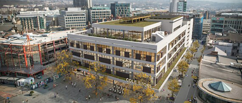 Urban Splash favourite to redevelop Sheffield’s Cole Brothers building