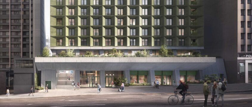 HUB gets nod for 462-home BTR tower