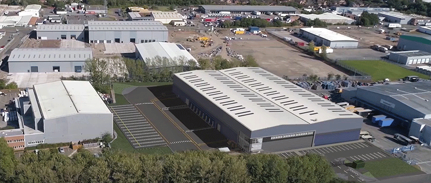 Logistics facility driven by tyre wholesaler prelet