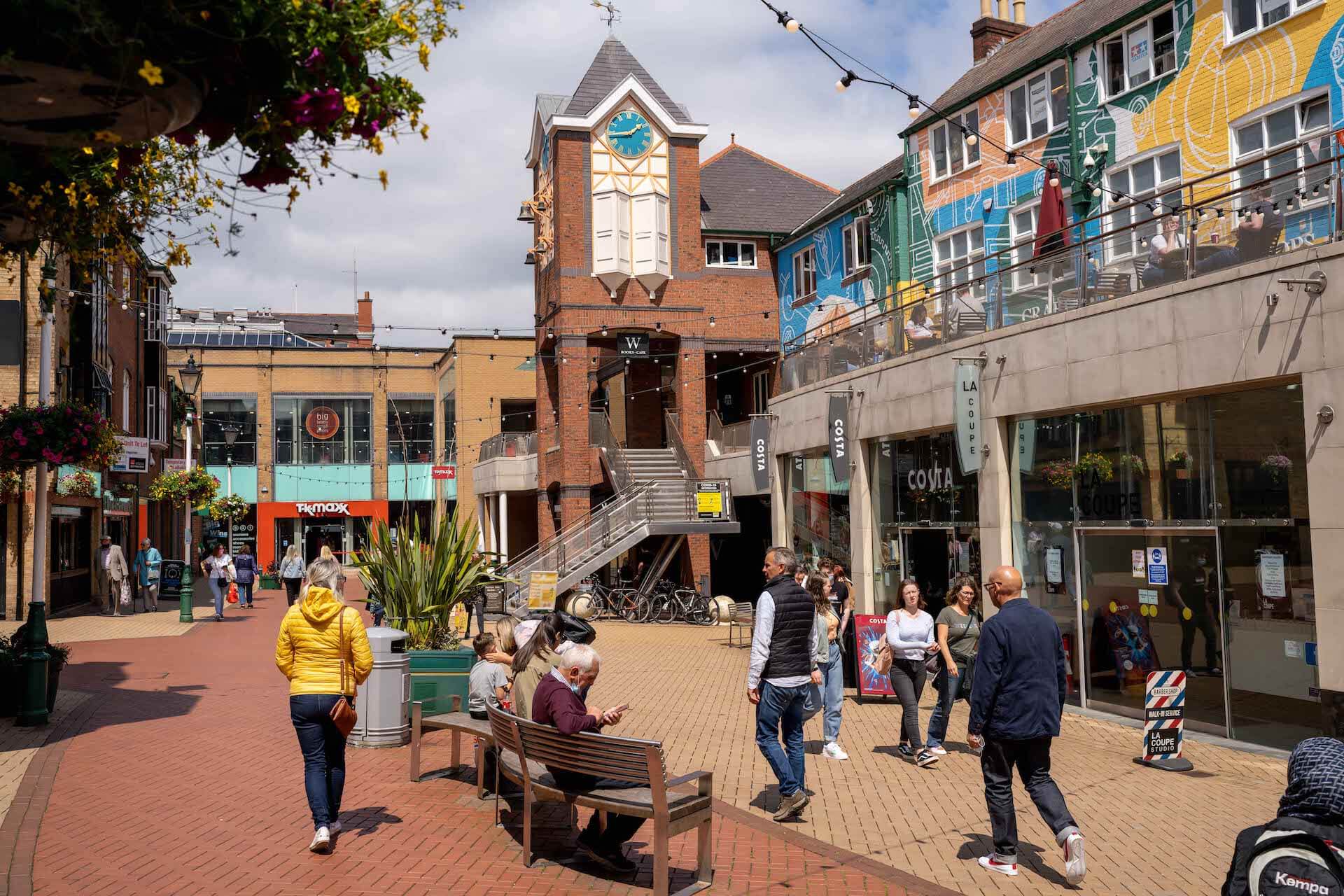 Orchard Square shopping centre, Sheffield. Photo © Orchard Square