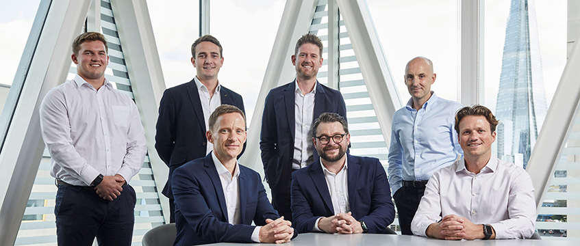 Upper left to right; Harry Hill, Joe Baio, Ian Webster, Adam Robinson; lower left to right; Jonathan Mills, Chris Ward, Liam Jones. @ Forge