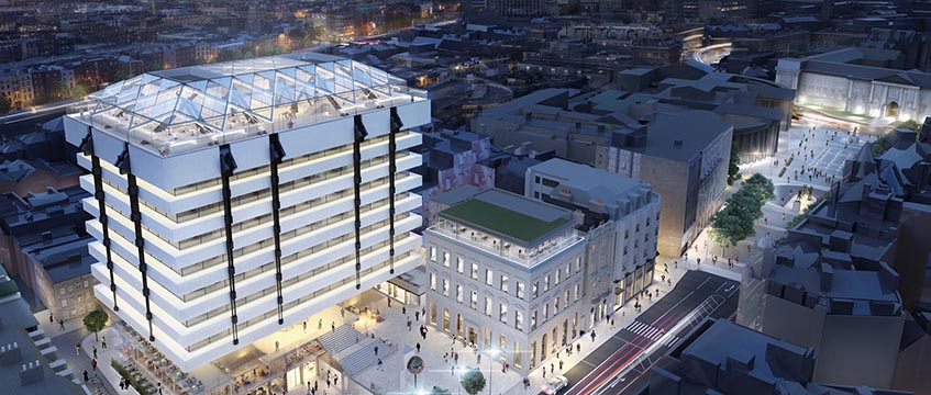 Hines seals refinancing for Dublin WeWork office