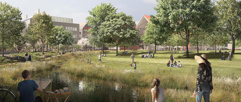 Oxford North takes shape as landscaping plans approved