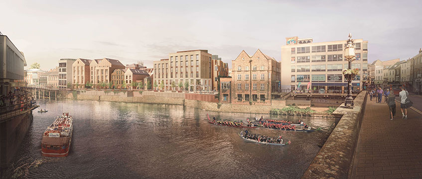 Helmsley Group upgrades plans for York riverside scheme