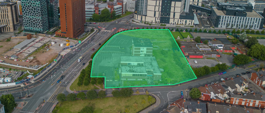 Three-acre Knowledge Quarter site for sale
