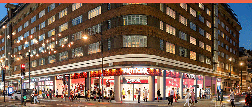 TK Maxx signs for Oxford Street flagship