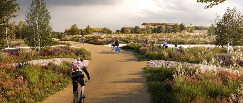 Church Commissioners pledges 60 acres of public space at Bushfield Camp