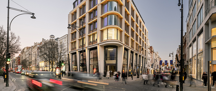Abercrombie signs for Hines Oxford Street store