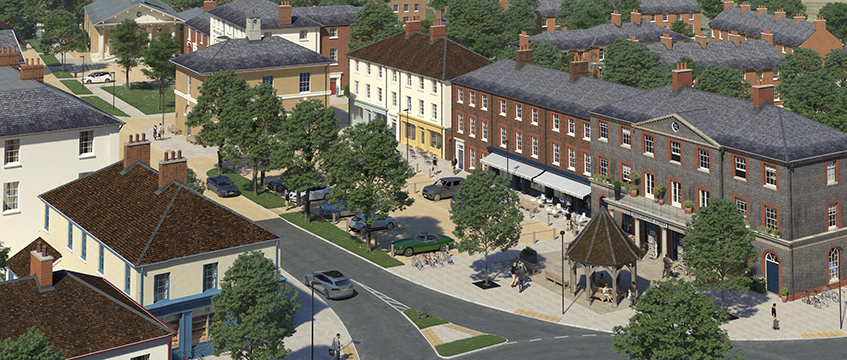 Plans in for £50m sustainable garden village