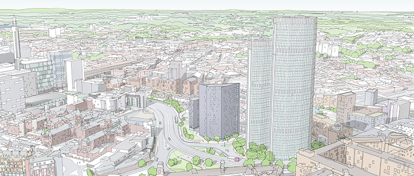 Sama unveils revised plans for Birmingham PBSA scheme