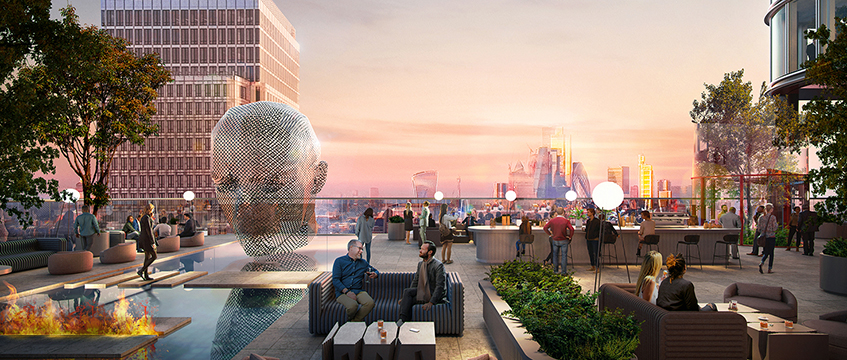 8 Canada Square west_to_City. Image © Kiasm