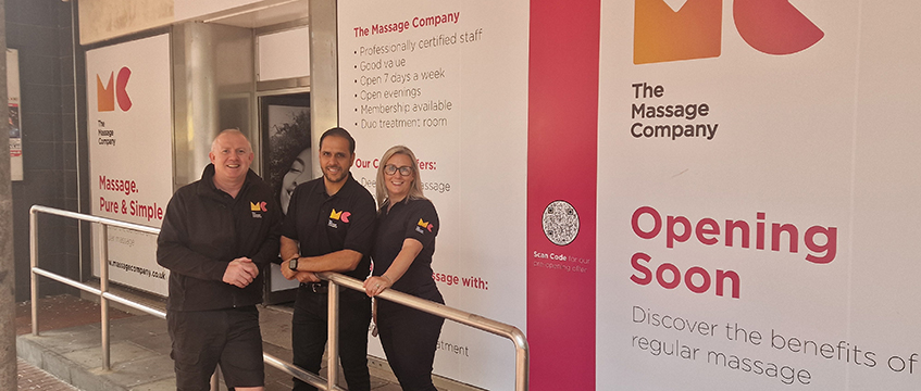 The Massage Company tasks agent to find 100 UK sites by 2030