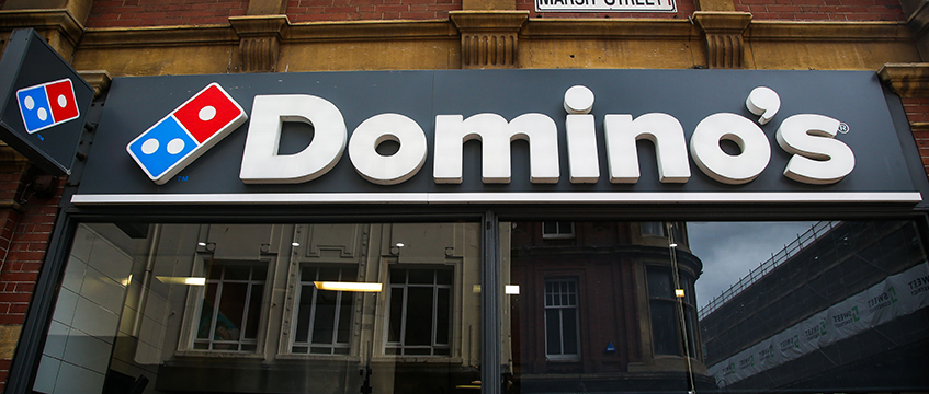 Domino's Pizza outlet Photo @ Dinendra Haria/SOPA Images/Shutterstock