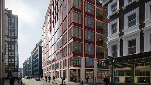 Brookfield’s 1 Moor Lane retrofit plans approved