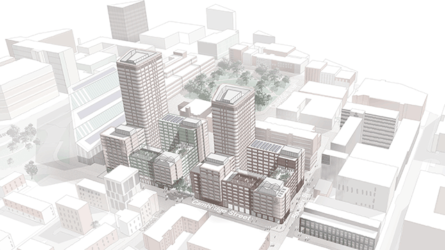 Manchester University submits plans for a £400m on-campus redevelopment