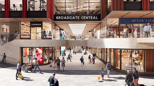 British Land secures five new F&B leases at Broadgate
