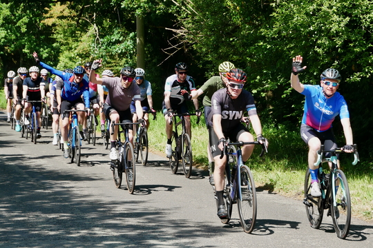 SLR Cycle to UKREiiF: countryside and camaraderie